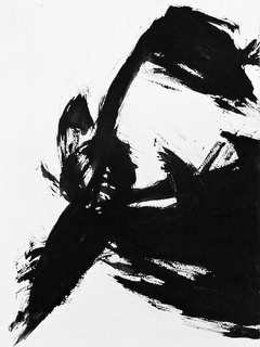Esquiagrafias #02, 2016. Acrílico sobre papel. 32x24 cm.