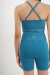 CALZA BIKER PETROLEO "H1ACTIVEWEAR" - tienda online