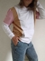 Imagen de BUZO CANGURO UNISEX "TRICOLOR" ALGODON