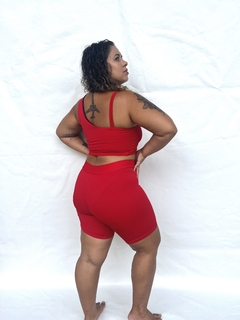 Conjunto Red - Short Curto e Top Jessica - comprar online