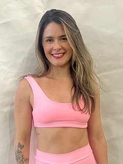 Top Ju - Rosa Pastel