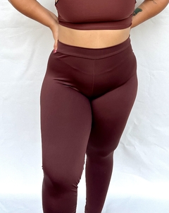 Calça Legging - Coffee