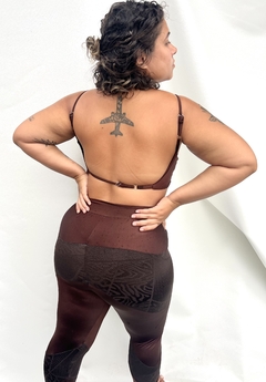 Conjunto Isis - Calça recorte e Top Maya - comprar online