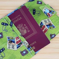 Kit Viagem Céu - Verde com azul - loja online