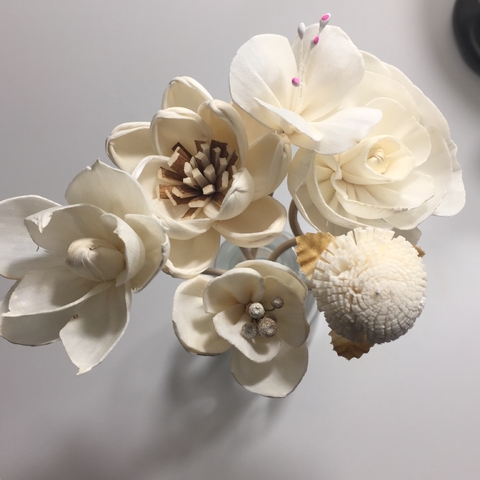 Flores difusoras de varilla de rattan