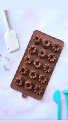 Molde mini rosquitas donitas bombones - comprar online