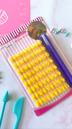 MARCADOR DE LETRAS PARA COOKIES
