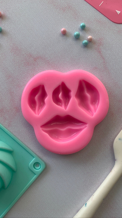 Bocas labios x 4