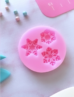 Copos de nieve navidad