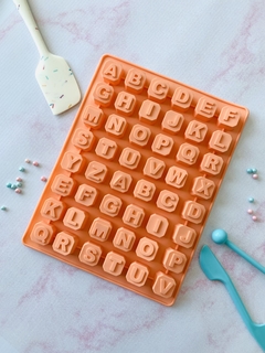 Molde para bombones Letras abecedario - comprar online