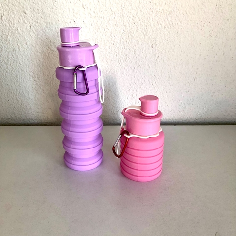 Botella plegable