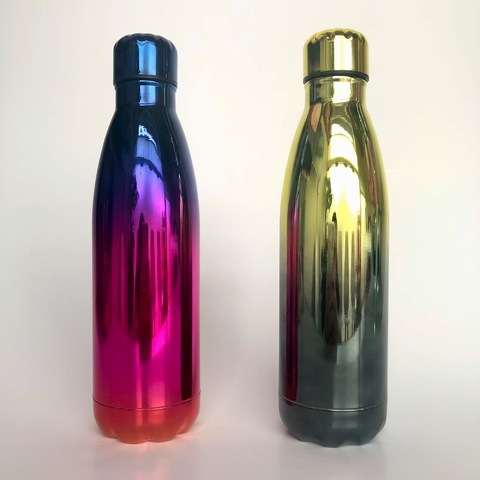 Botella térmica tornasolada
