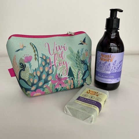 Set Jabones y necessere de neoprene