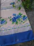 Trilho Caminho de Mesa Flor Azul - comprar online
