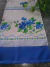 Trilho Caminho de Mesa Flor Azul
