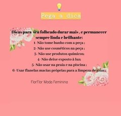 Pulseira Feminina Com Pingente Coração Elo Português Banhada Ouro - FlorFlor Moda Feminina