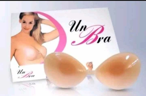 Sutiã Adesivo Silicone Invisível Unbra Aumenta e Levanta Seios