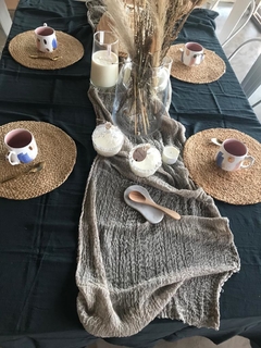 Mantel Gasa Gris