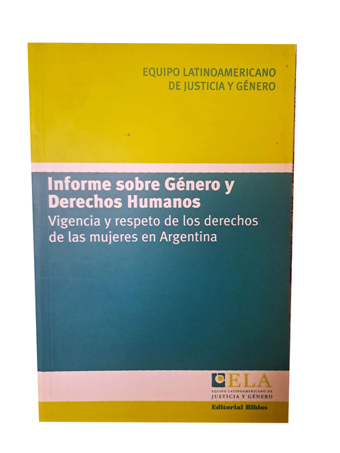 Informe sobre gZnero y derechos humanos - Equipo Latinoamericano