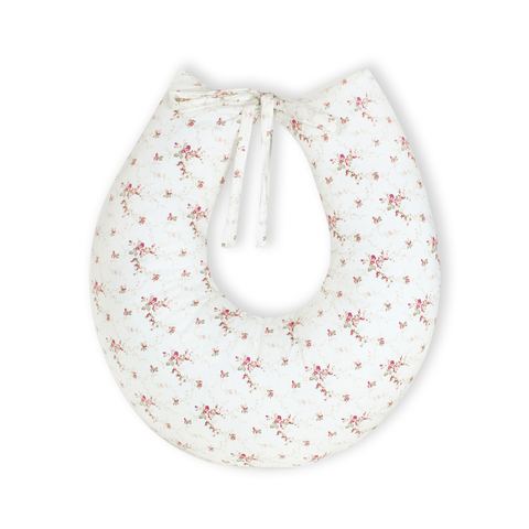 Almofada Amamentação MT - Floral Ferrugem