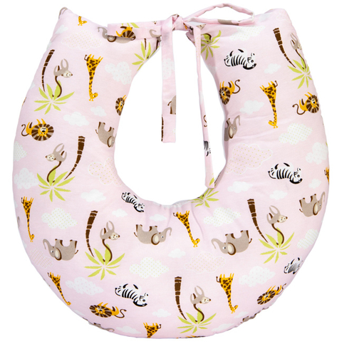 Almofada Amamentação MT - Safari Rosa