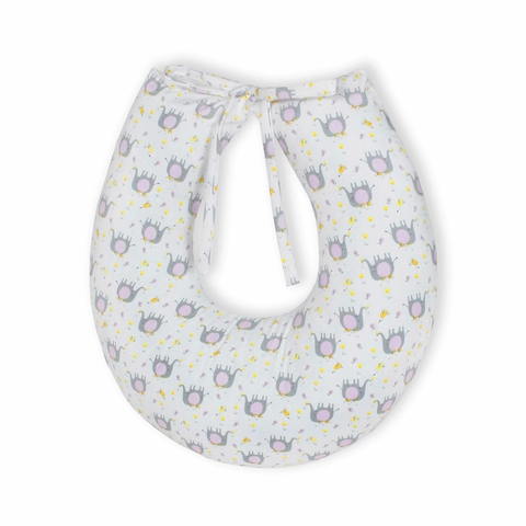 Almofada Amamentação MT - Elefante Rosa