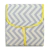 TROCADOR PORTÁTIL C/ BOLSOS - CHEVRON AMARELO