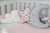 KIT DE BERÇO DUO - CHUVA DE BENÇÃO ROSA - Enxoval completo para seu bebê - Nanna Baby