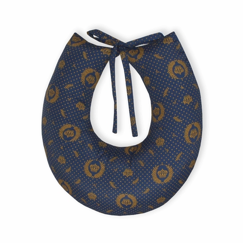 Almofada Amamentação MT - Nobreza Marinho Com Dourado