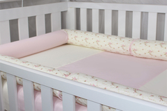 KIT ROLO - 06 PÇS - FLORAL ROSA - comprar online
