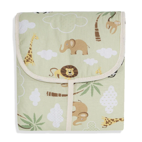 Trocador Portátil c/ Bolsos Internos - Safari Verde - comprar online