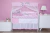 KIT BERÇO AMERICANO 11 PEÇAS CLASSIC MICROFIBRA - CHUVINHA ROSA