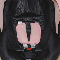 Imagem do CONJUNTO COMPLETO BEBÊ CONFORTO - CAPOTA + APOIO + CAPA + PROTETOR DE CINTO NUDE