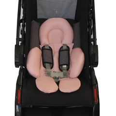 CONJUNTO COMPLETO BEBÊ CONFORTO - CAPOTA + APOIO + CAPA + PROTETOR DE CINTO NUDE - loja online