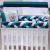 KIT BERÇO SLIM 08 PEÇAS 100% ALGODÃO - URSO NINO