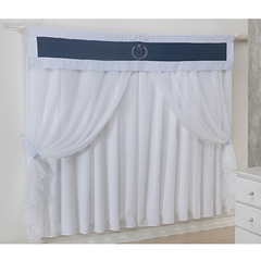 CORTINA DE VOIL - IMPERIAL MARINHO - comprar online