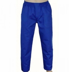 Calça unisex em Brim 100% algodão - Azul Royal