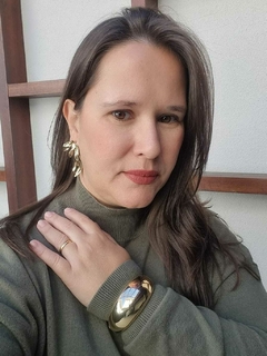 Bracelete Maxi Liso Banho de Ouro 18K - comprar online