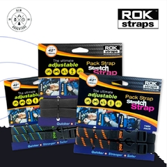 Rok Straps 42" 1060mm zunchos moto regulables - Pack x 2 unidades - DLM Adventure