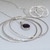 Dije Amatista - Luna creciente con cadena - comprar online