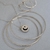 Dije Amatista - Luna creciente con cadena - tienda online