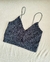 Top lurex negro