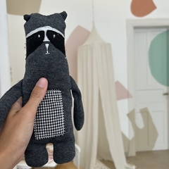 Mapache gris oscuro - tienda online