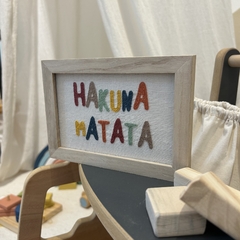 Cuadrito Hakuna Matata en internet