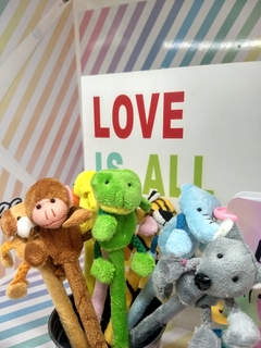 BOLÍGRAFOS PELUCHES.