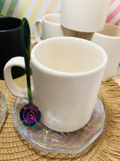 TAZA RECTA MARFIL