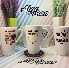 TAZA CHOCOLATERA - Algo Mas