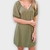 VESTIDO FLUID CURTO OLIVA