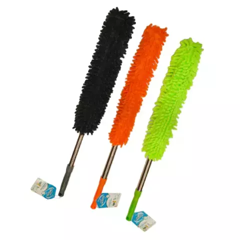 PLUMERO DE MICROFIBRA MANGO METÁLICO EXTENSIBLE HASTA 1 METRO