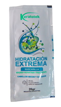 Keratotek Hidratación Extrema Mascarilla x 20 g - Keratotek